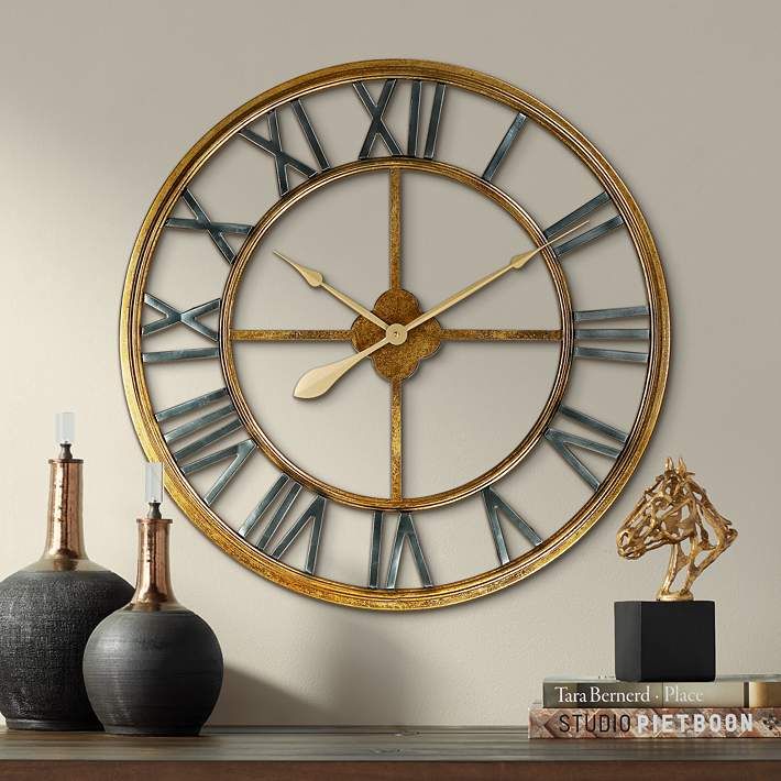 Metal Wall Clock