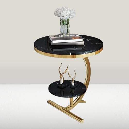 Marble Side Table with a Modern and Functional Design for Living Room