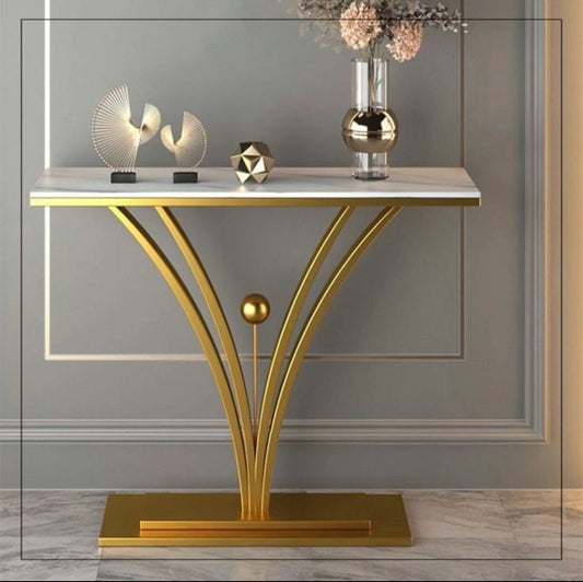 Modern Elegance New Marble Console Table