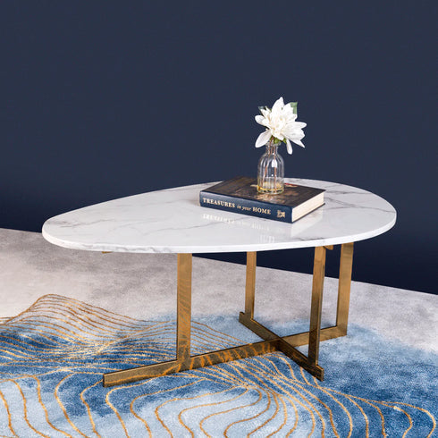 Praia Marble Center Tables