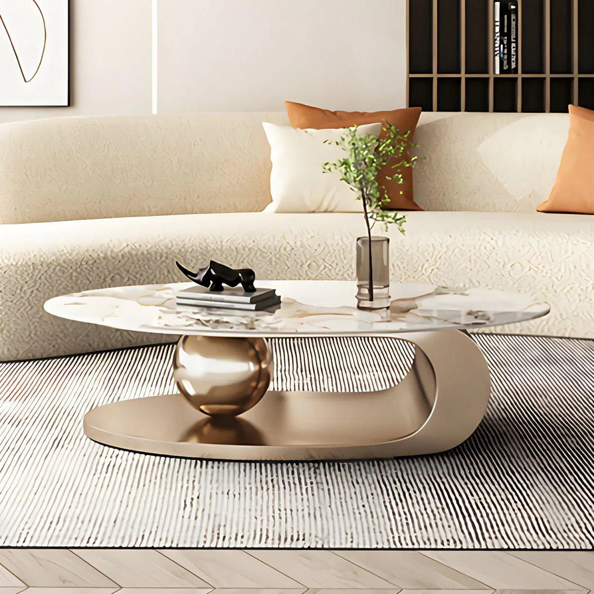 Gold Luxurious Centre Table